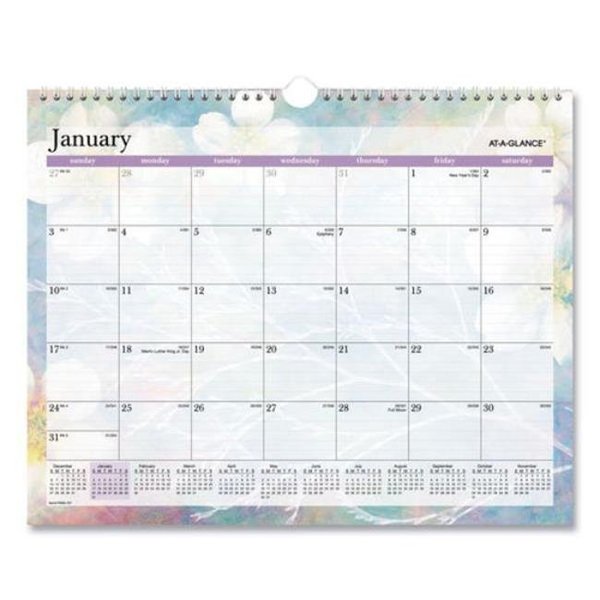 At-A-Glance At-A-Glance AAGPM83707 15 x 12 in. Dreams Wall Calendar AAGPM83707